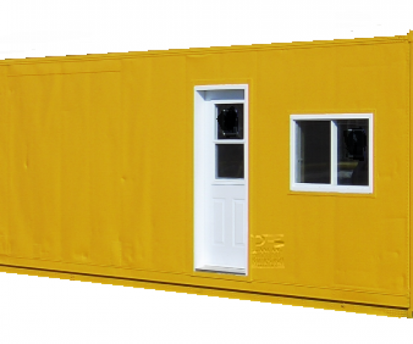 Insulated Container with Doors and Windows 